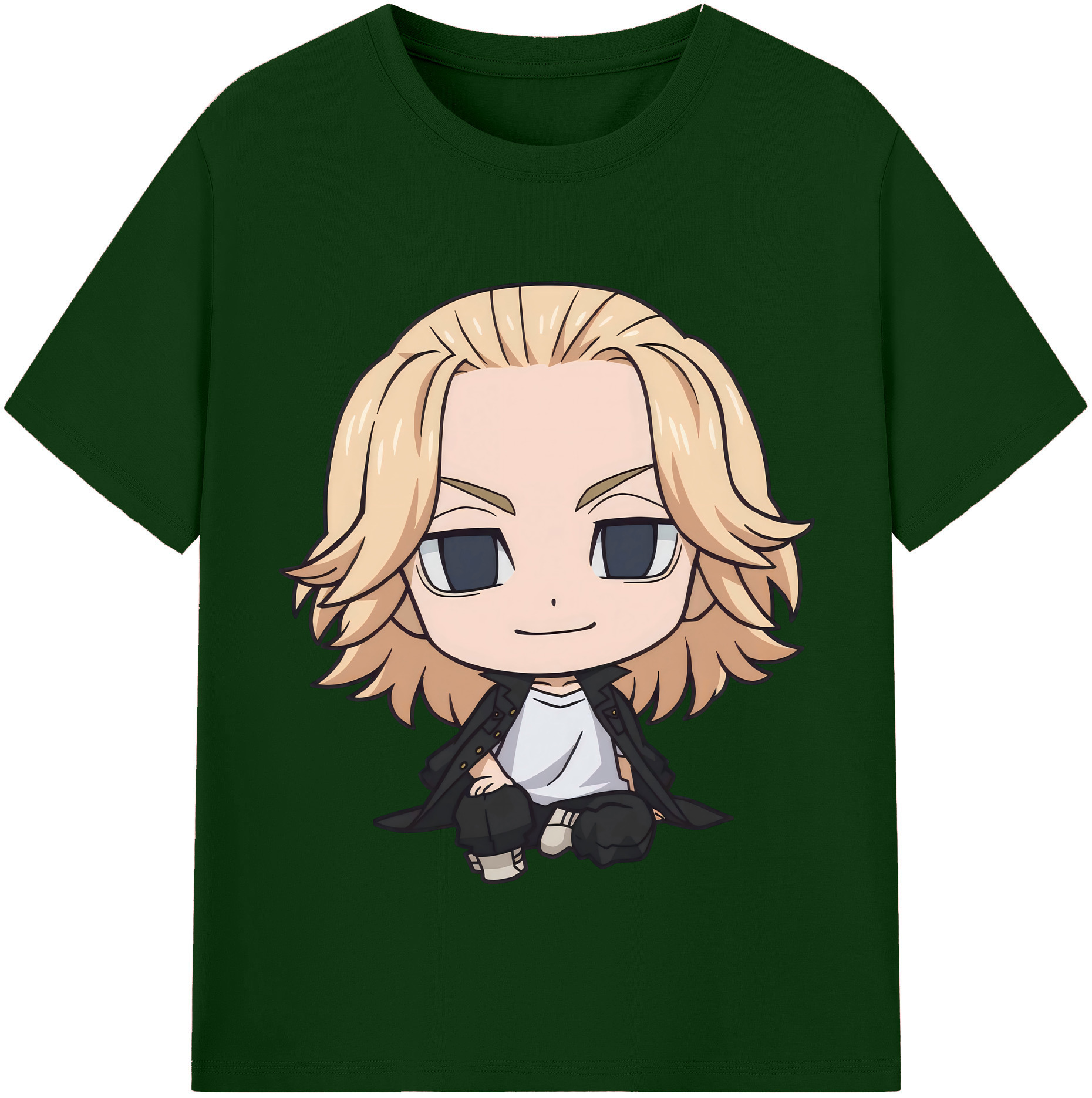 （画像用） 東京リベンジャーズ Tokyo Revengers 綿100％半袖Tシャツ（フロントプリント）